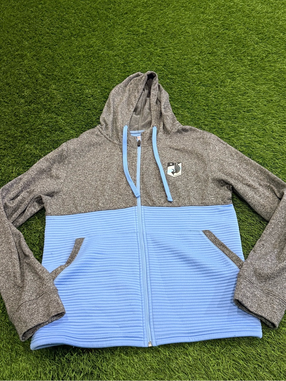 MLS MNUFC Soccer Zip Up Sweatshirt
